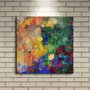 Wallity Cuadro Decorativo en Lienzo Iluminado con LED 40 x 40 cm